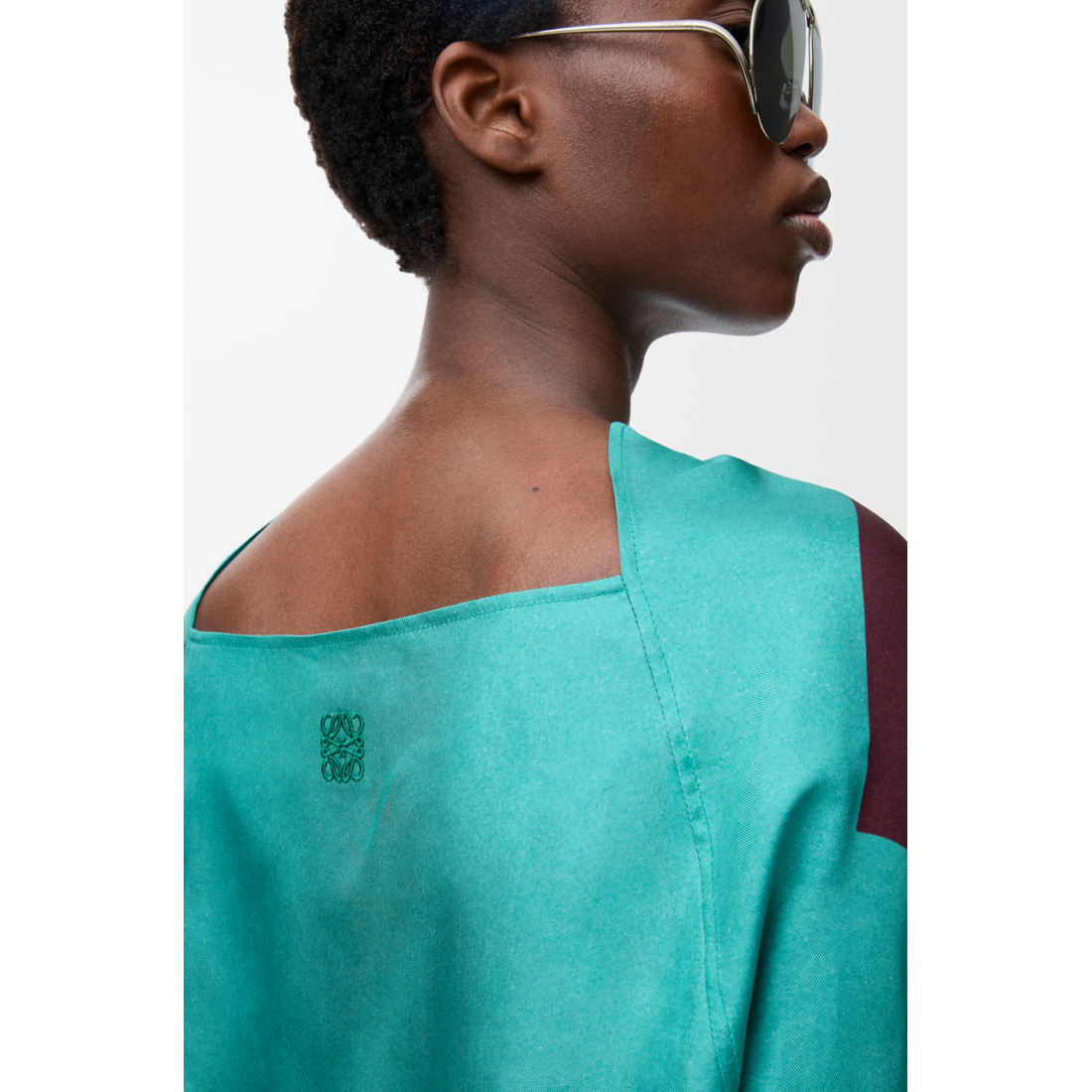 Top à manches courtes 'Scarf' pour Femmes