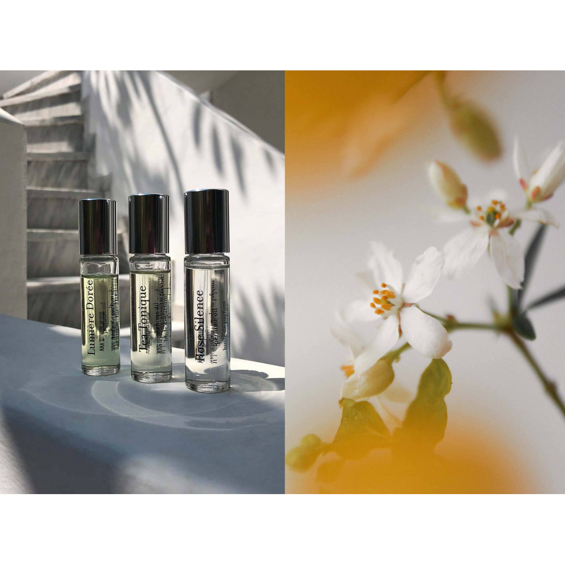 'Lumière Dorée' Perfume Oil - 9 ml