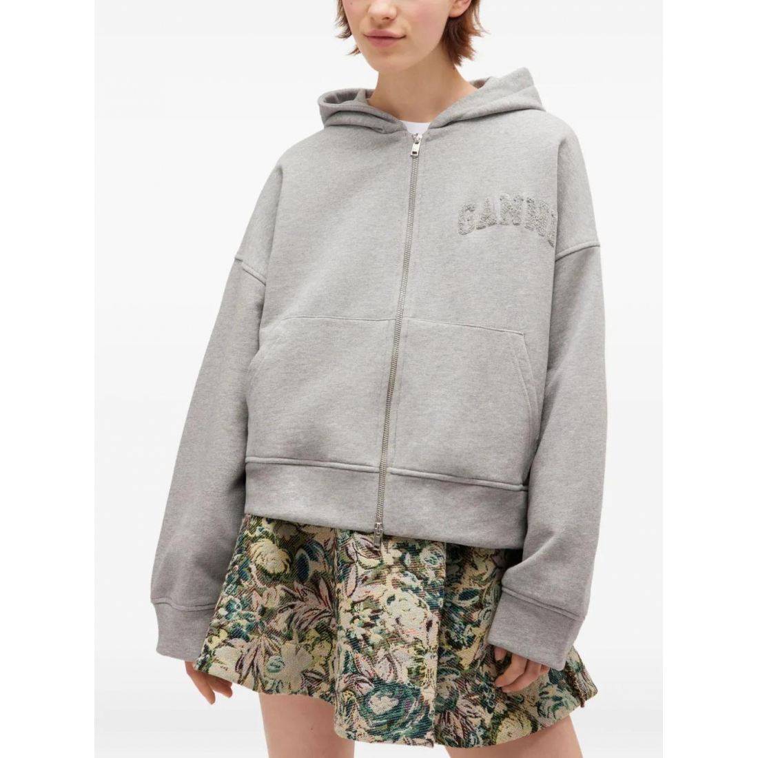 Sweatshirt à capuche  'Zip' pour Femmes