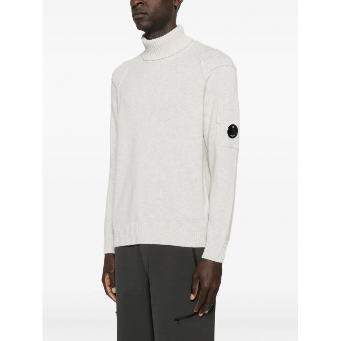 Pull 'Lens-Detail Roll-Neck' pour Hommes
