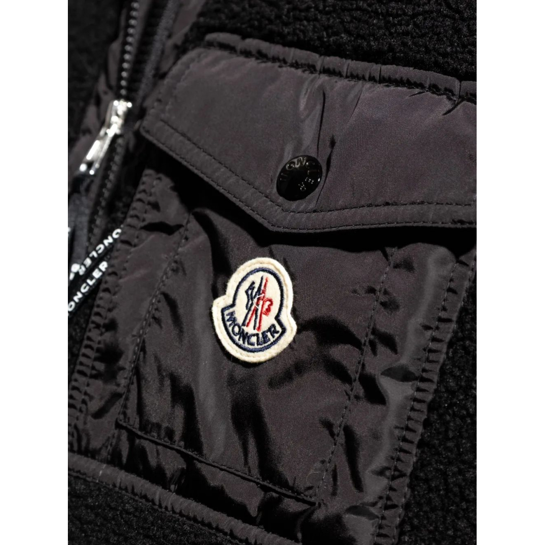 Pull 'Fleece Patch-Pocket' pour Hommes