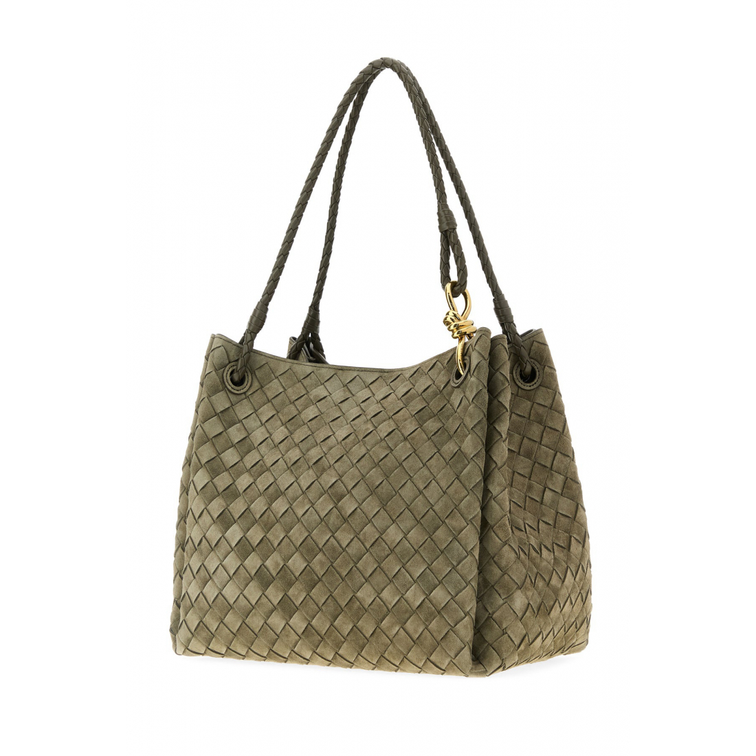 Women's 'Army Green Large Parachute' Shoulder Bag