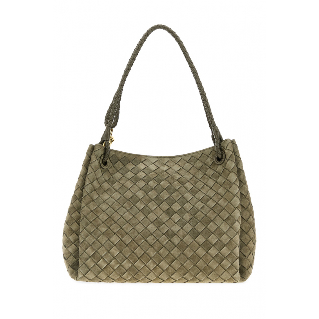 Women's 'Army Green Large Parachute' Shoulder Bag