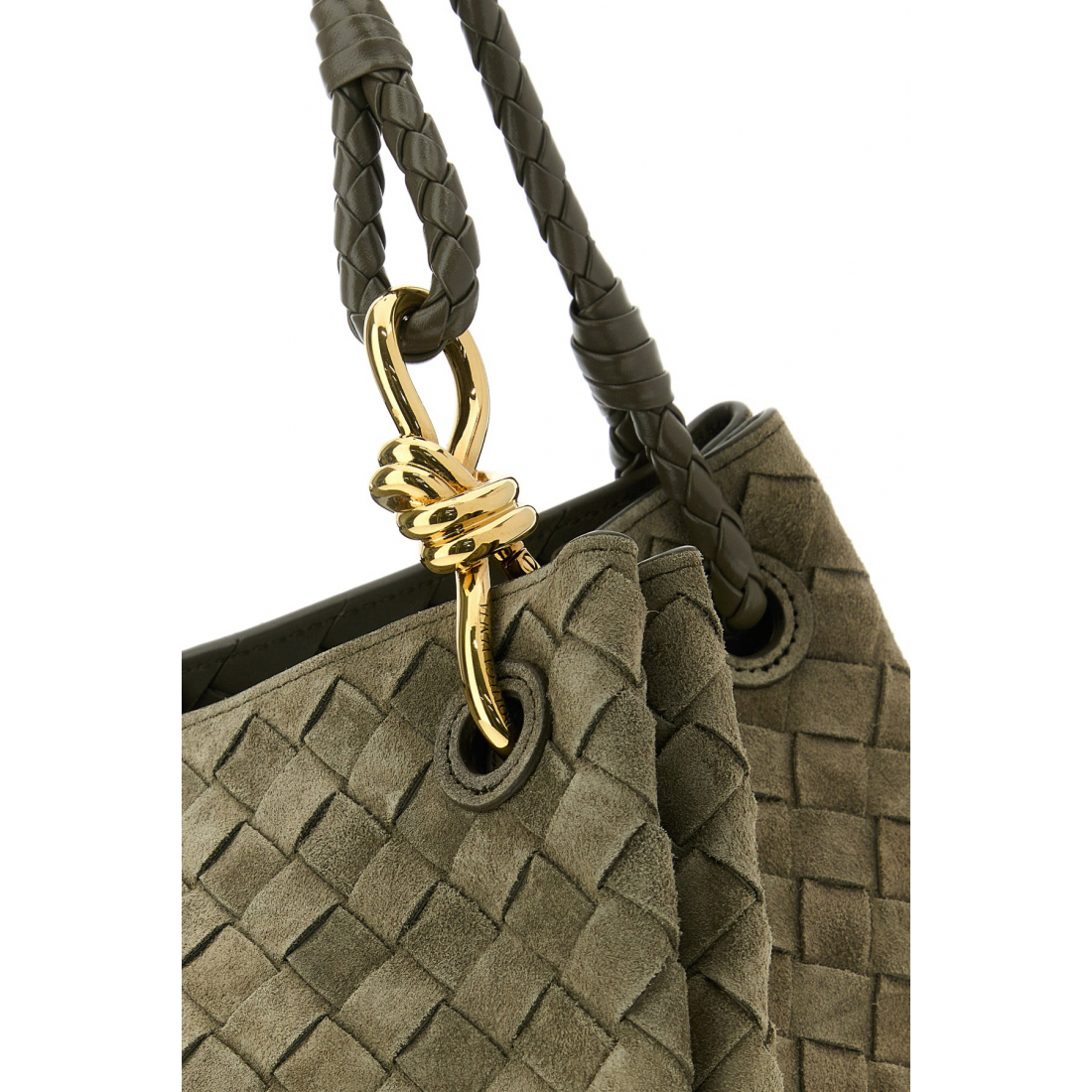 Women's 'Army Green Large Parachute' Shoulder Bag