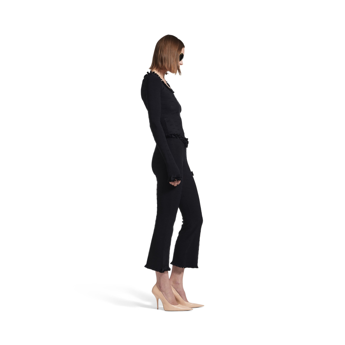 Pantalon 'Flared Capri' pour Femmes
