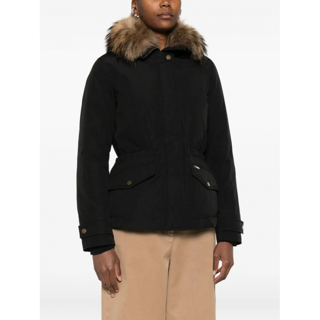 Imperméable 'Faux Fur-Collar' pour Femmes