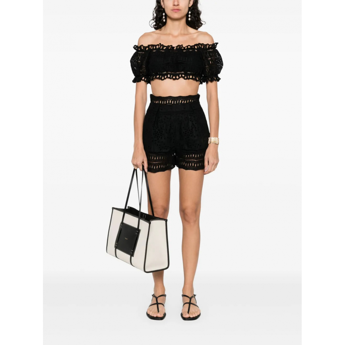 Short 'Broderie-Anglaise' pour Femmes