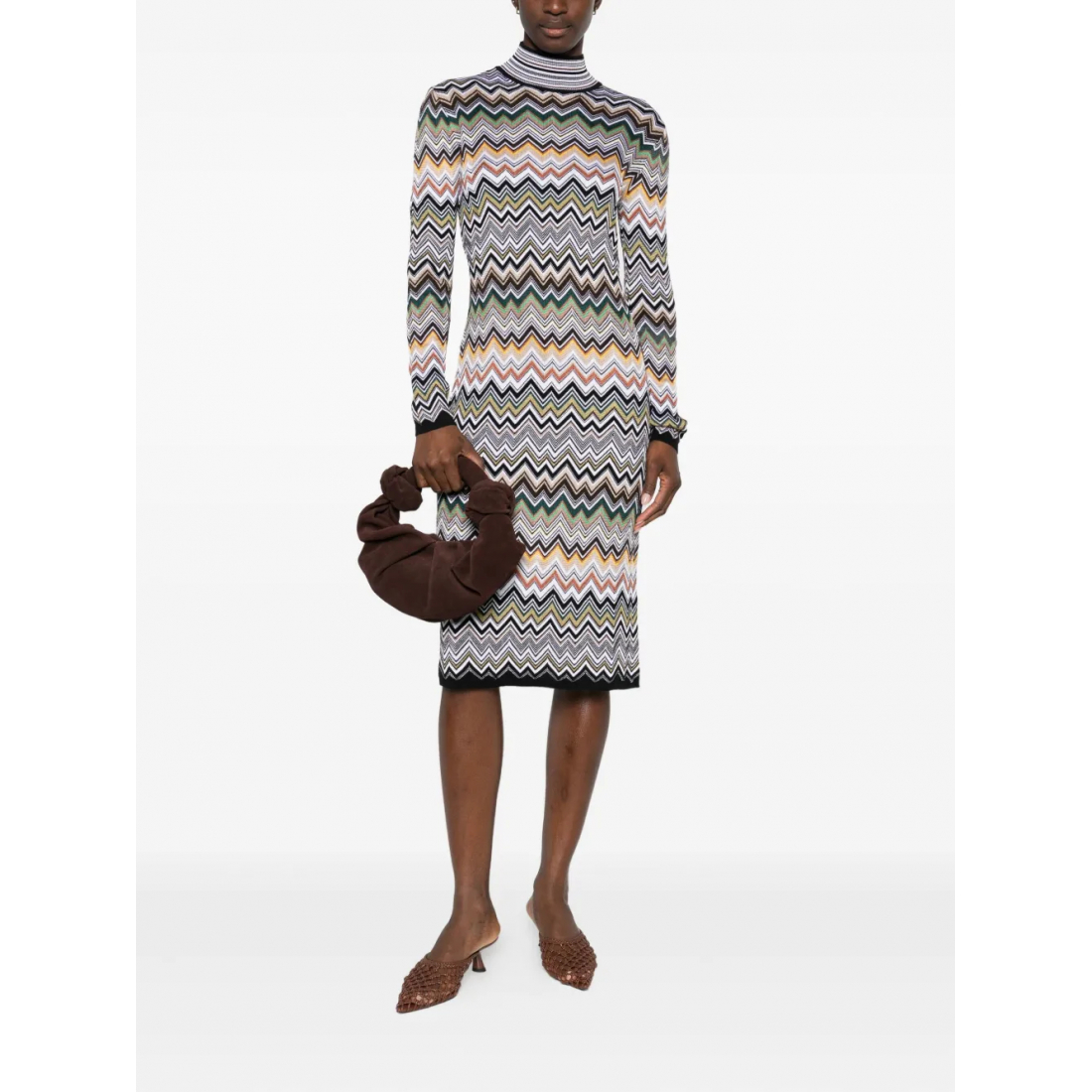 Women's 'Zig-Zag' Midi Dress