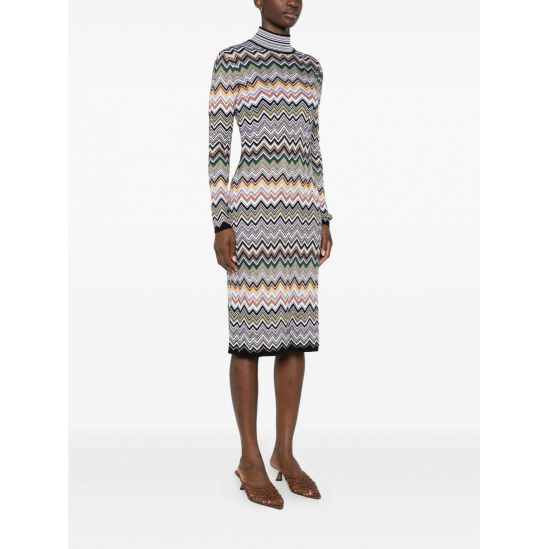 Women's 'Zig-Zag' Midi Dress
