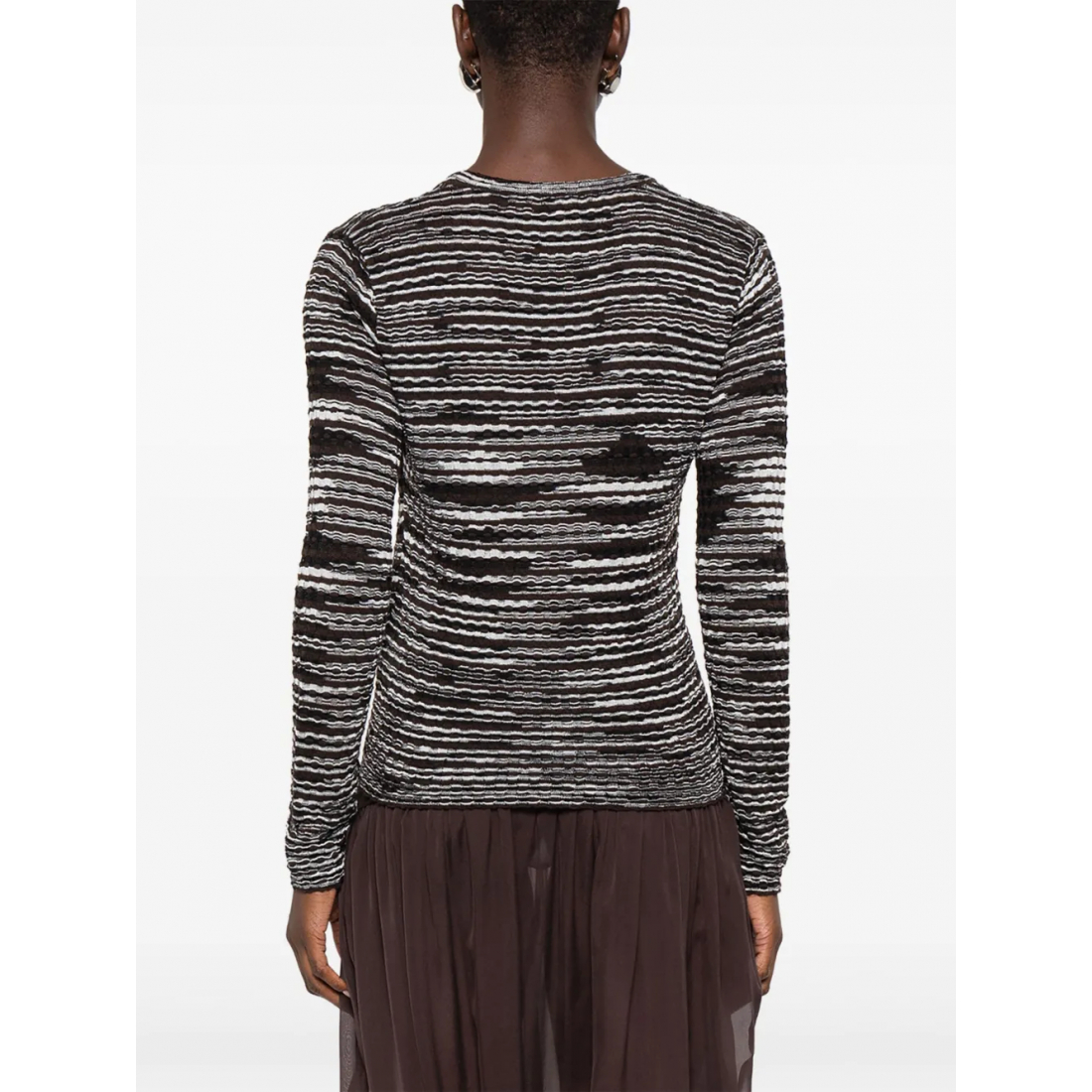 Women's 'Stripe-Knit' Cardigan