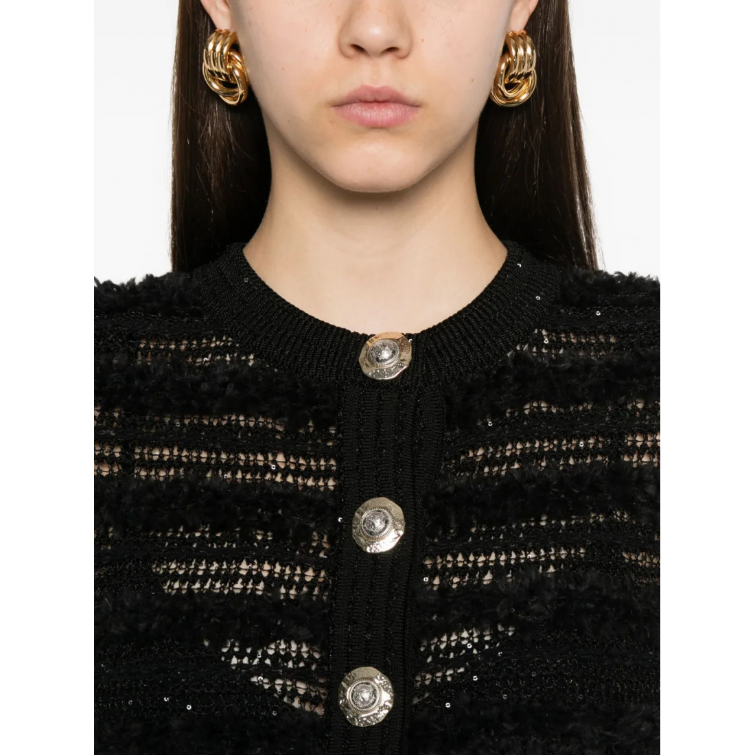 Cardigan 'Sequin-Embellished' pour Femmes