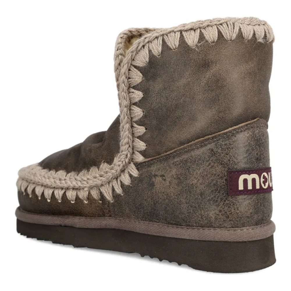 Women's 'Crochet-Trim' Ankle Boots