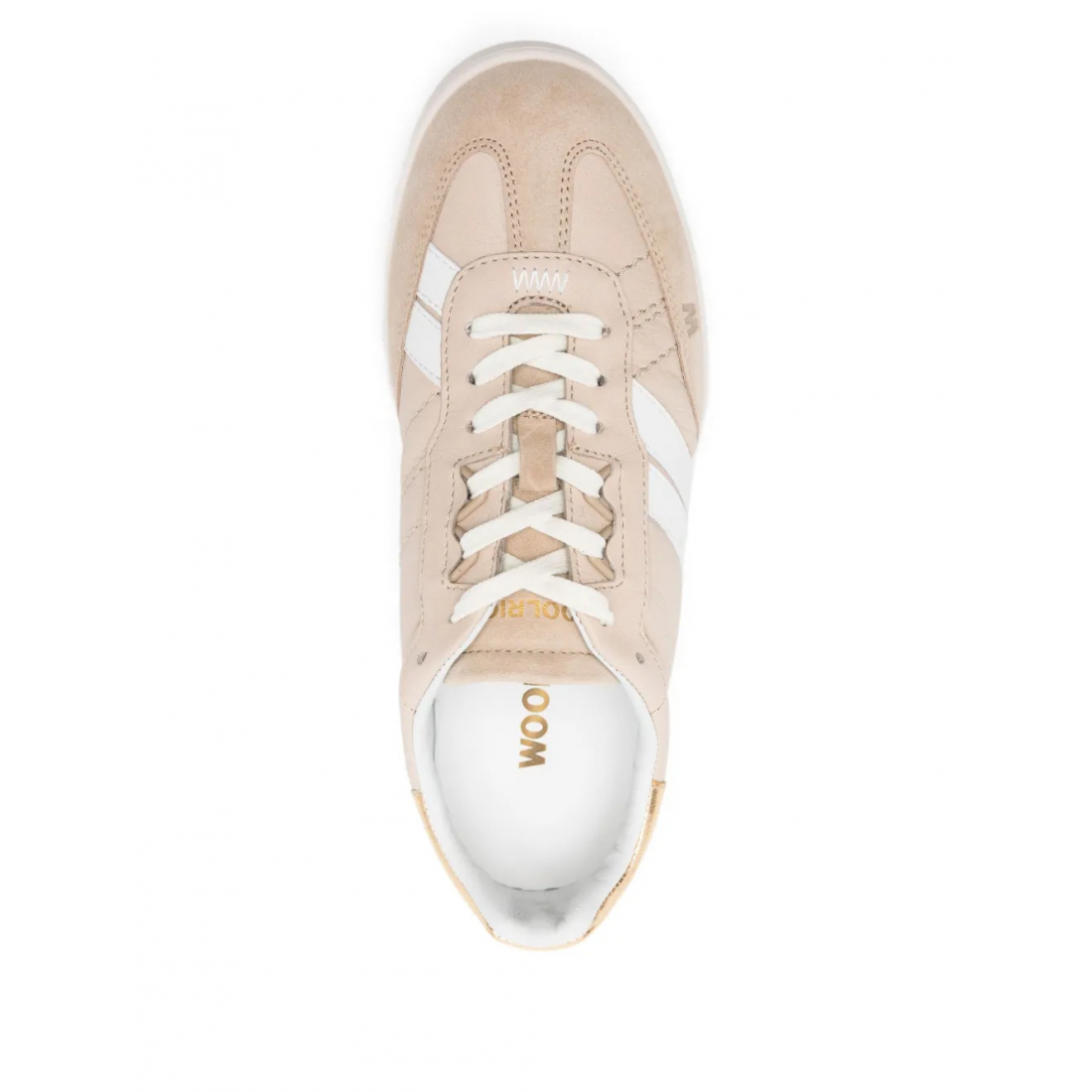 Women's 'Doubleu Leather-Stripe' Sneakers