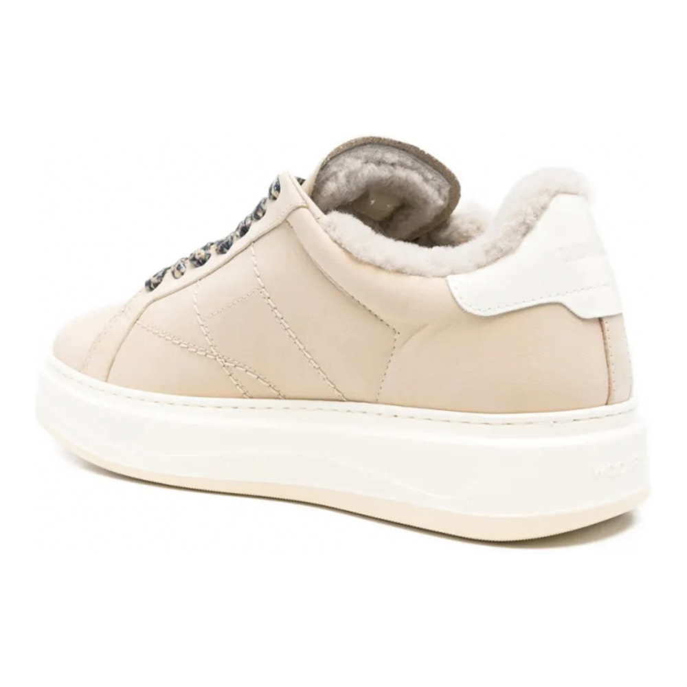 'Shearling Low-Top' Sneakers für Damen