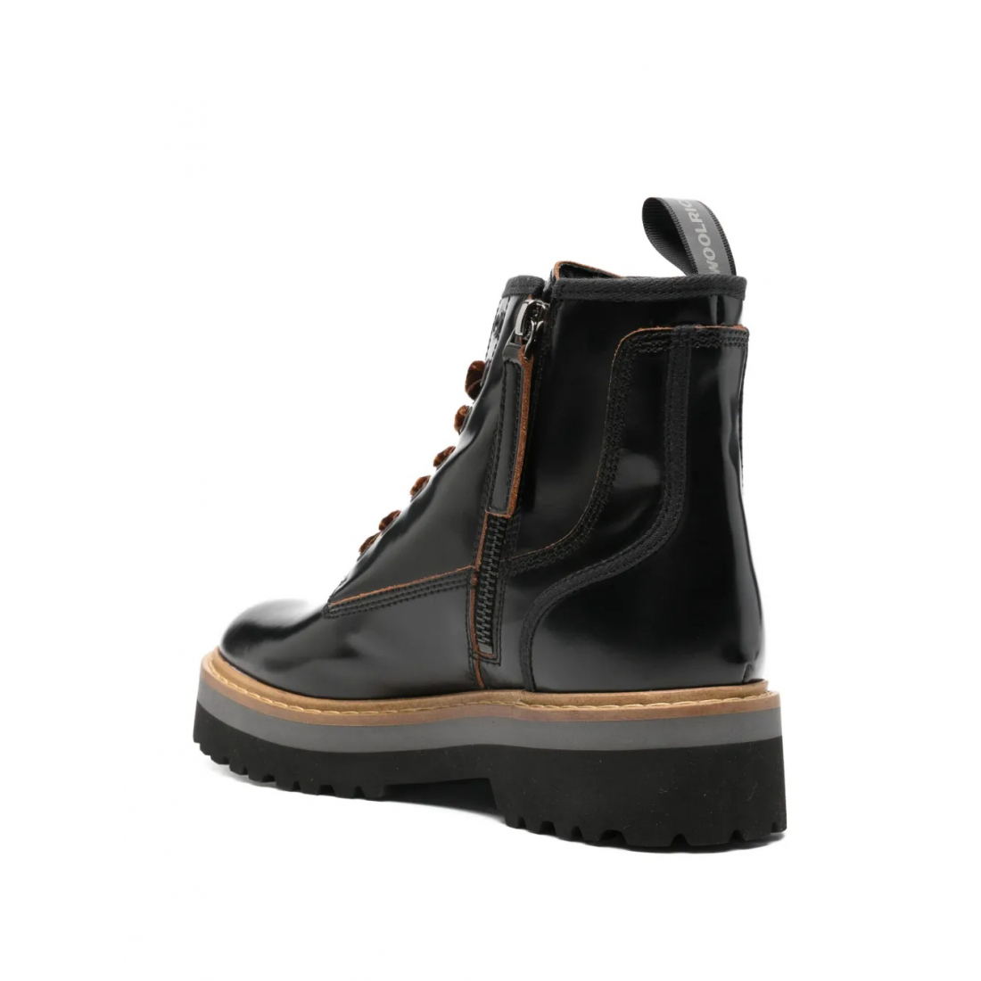 'Lace-Up' Kampfstiefel für Damen