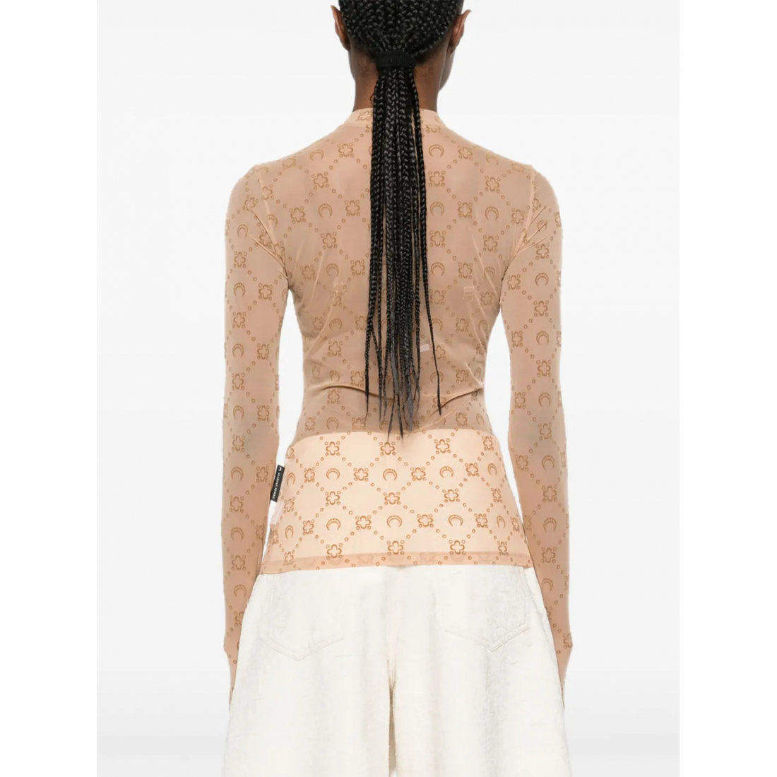 Women's 'Moon-Pattern' Long Sleeve top