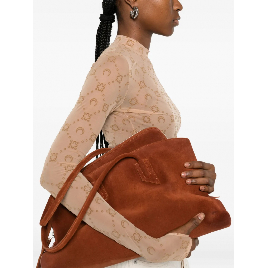 Women's 'Moon-Pattern' Long Sleeve top