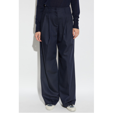 Women's 'Pinstripe Pleated' Trousers