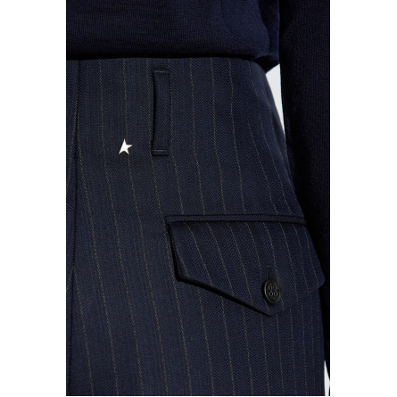 Women's 'Pinstripe Pleated' Trousers