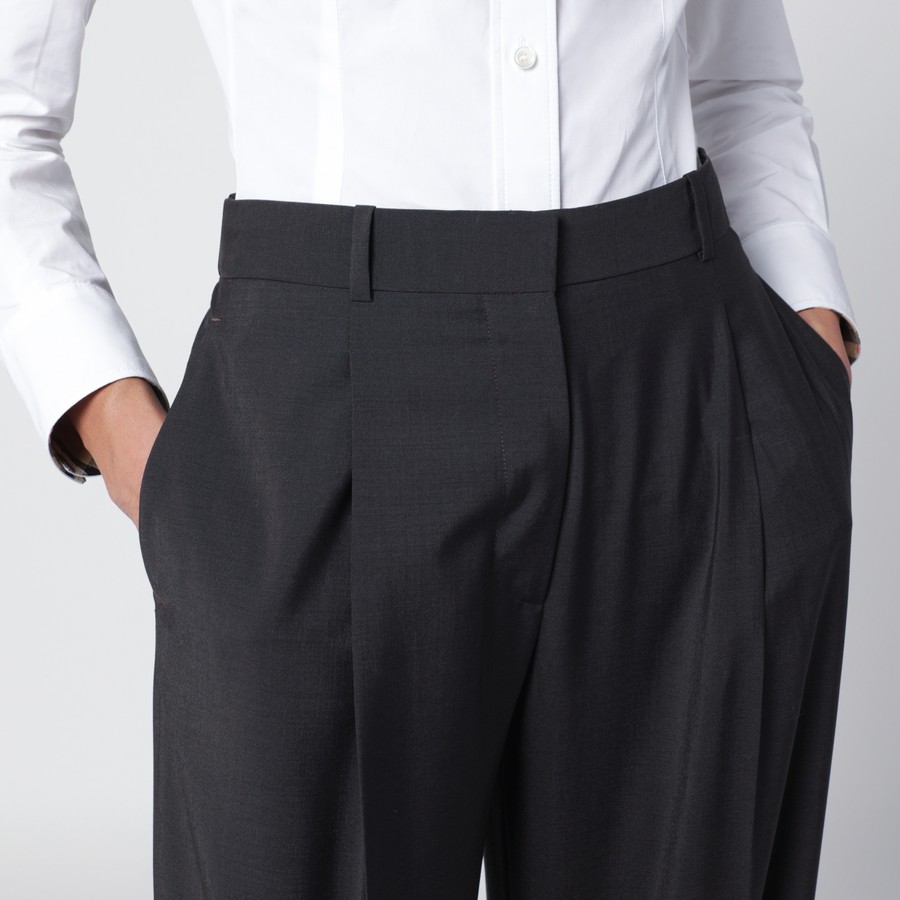 'Pleated' Hose für Damen