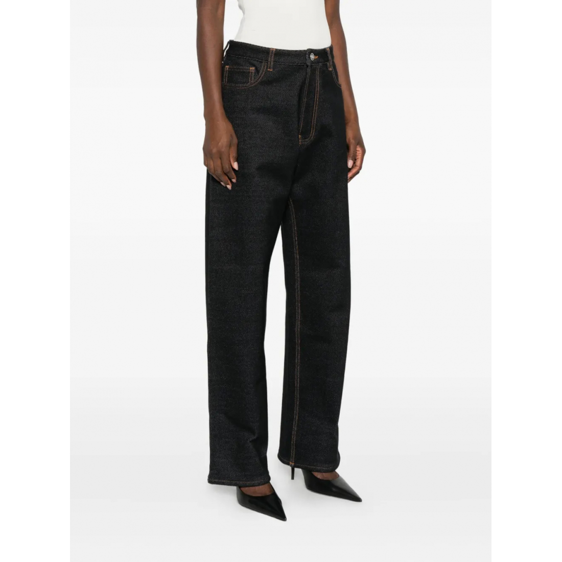 Jeans 'Contrast-Stitching' pour Femmes