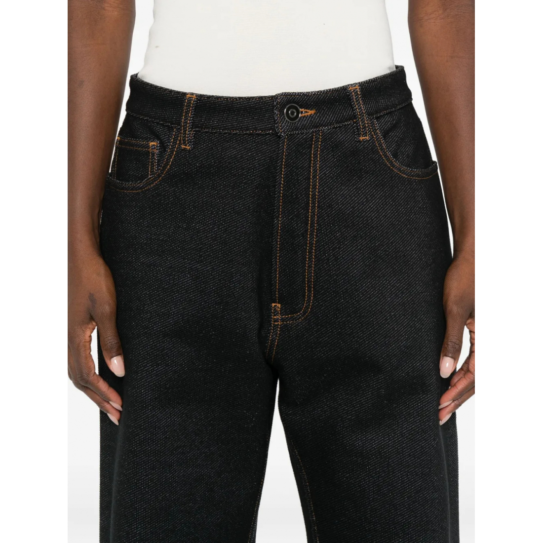 Jeans 'Contrast-Stitching' pour Femmes