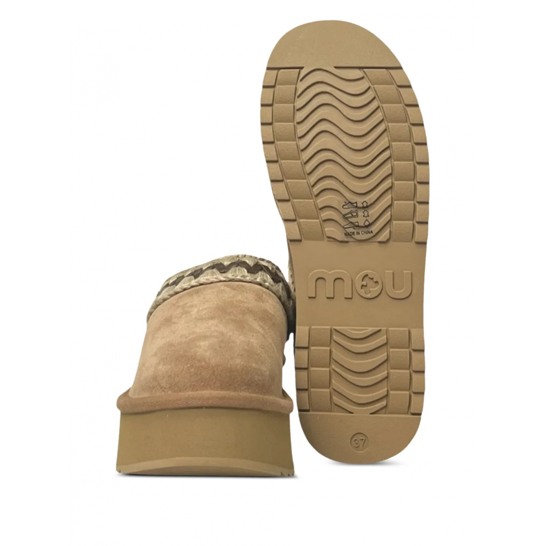 Mules 'Suede Platform' pour Femmes