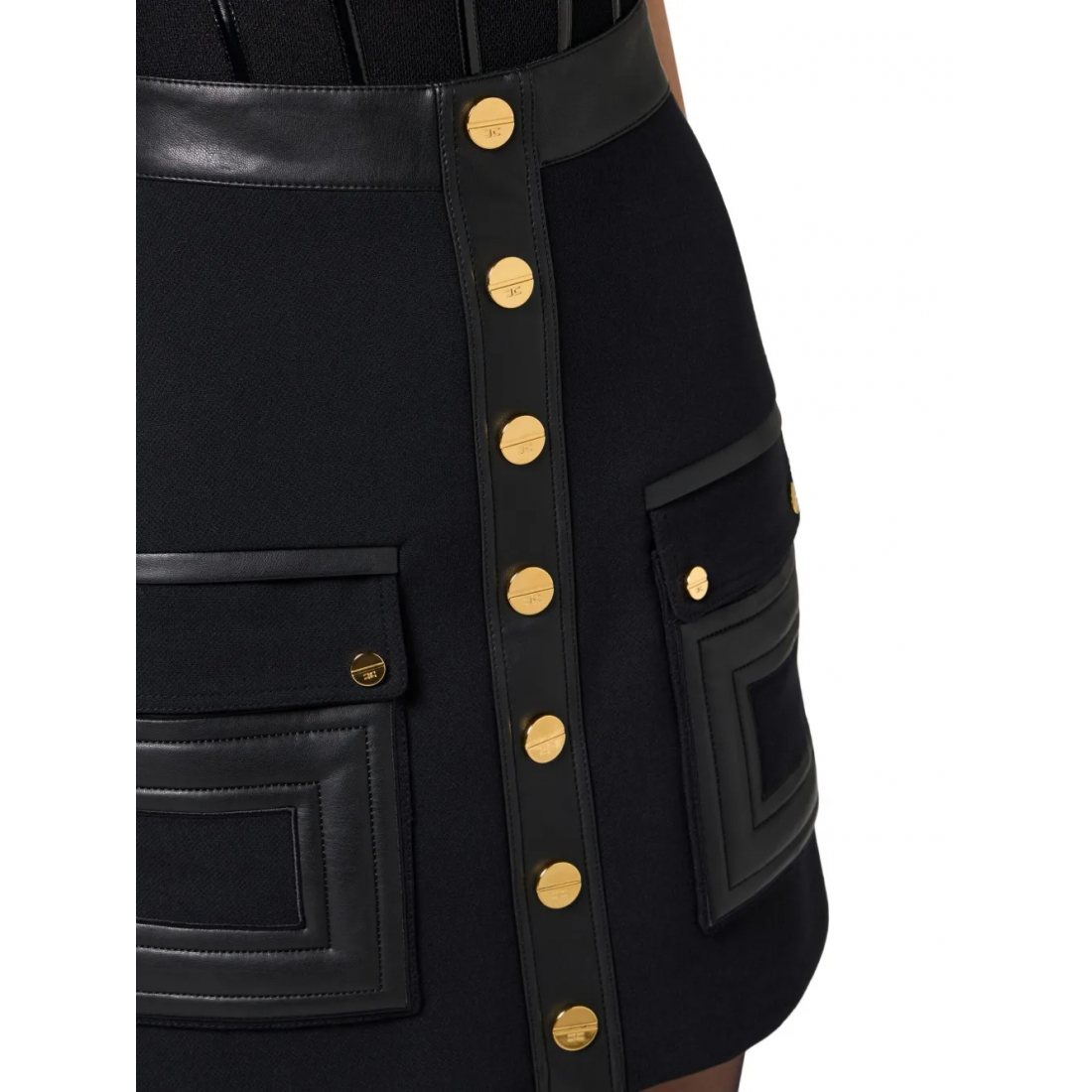 Mini Jupe 'Button-Embellished' pour Femmes