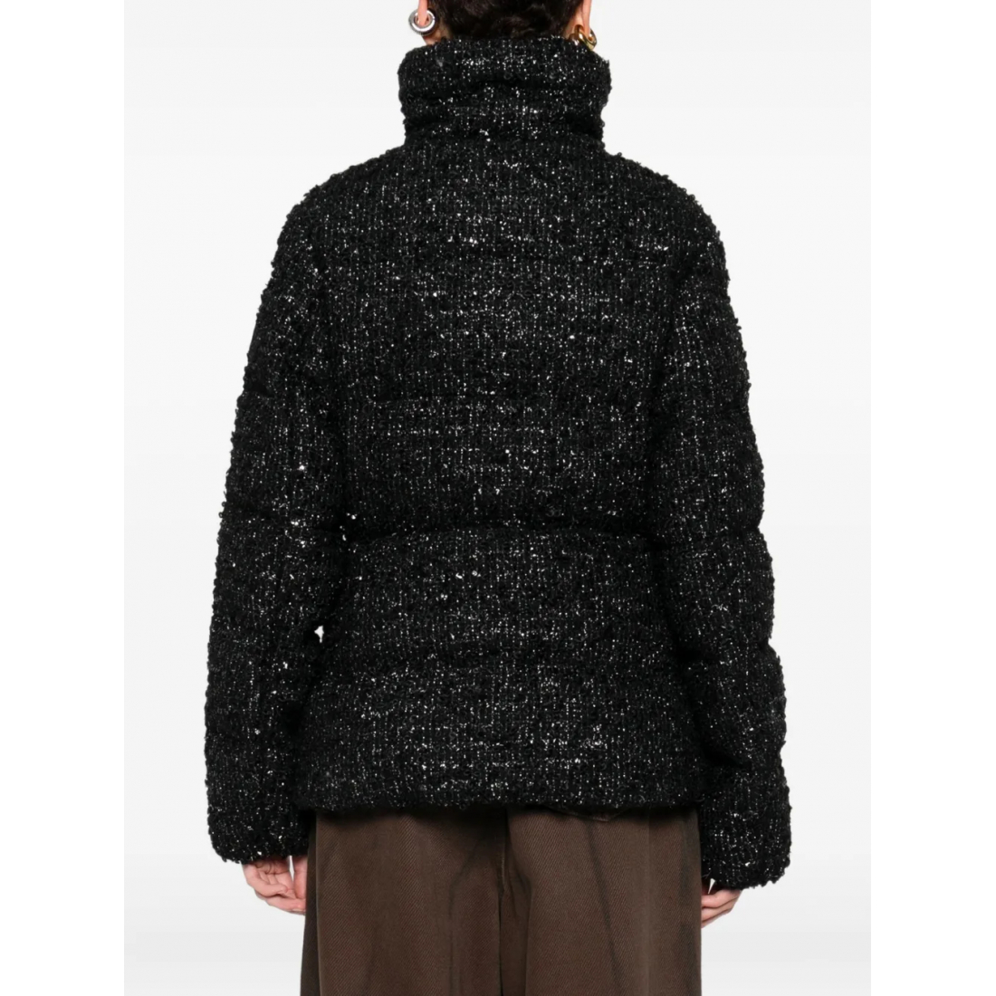 Veste matelassée 'Zip-Fastening Tweed' pour Femmes