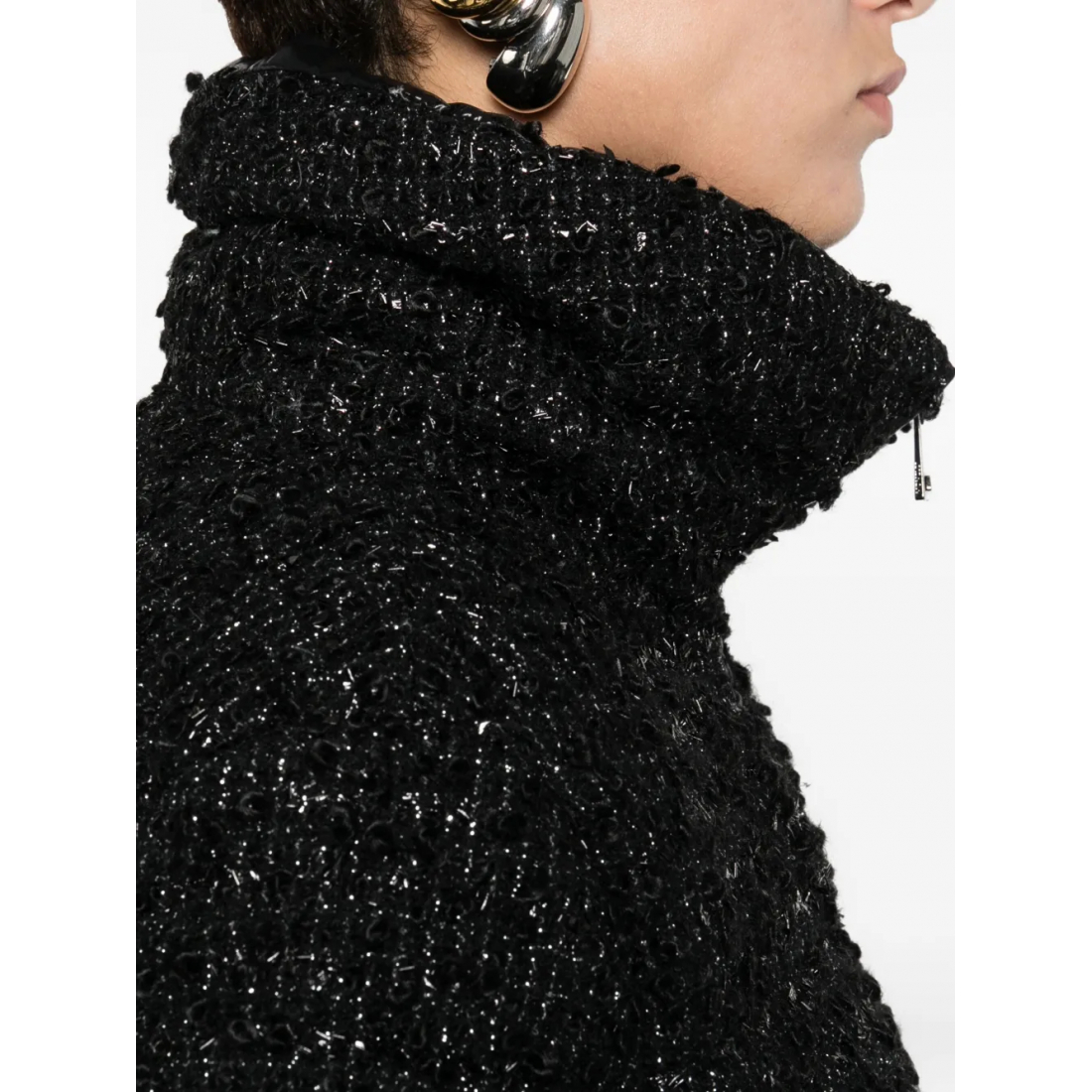 Veste matelassée 'Zip-Fastening Tweed' pour Femmes