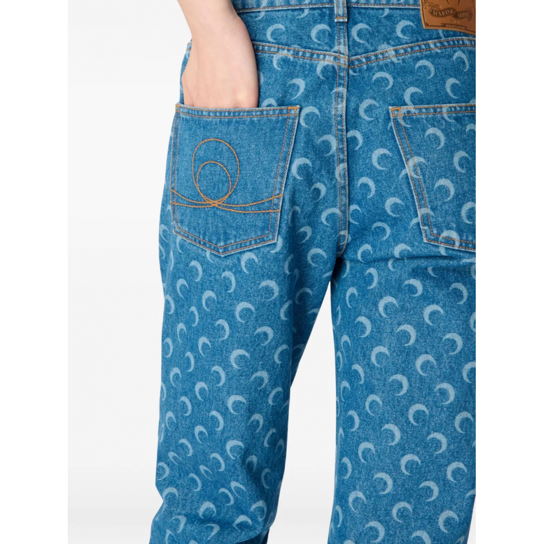 Jeans 'Moon Laser Straight' pour Femmes