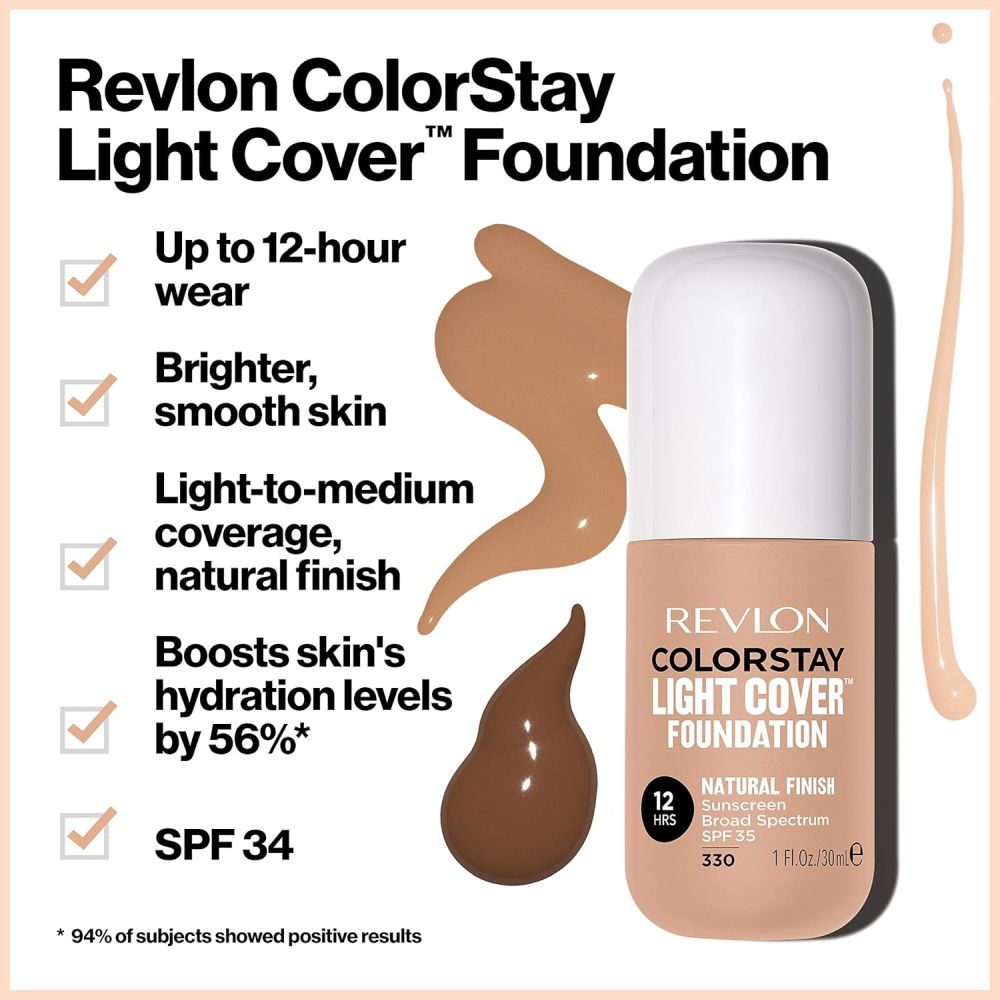 'ColorStay Light Cover 12HRS' Liquid Foundation - 510 Capuccino 30 ml