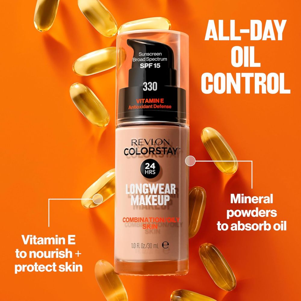 Fond de teint liquide 'ColorStay 24HRS' - 370 Toast 30 ml