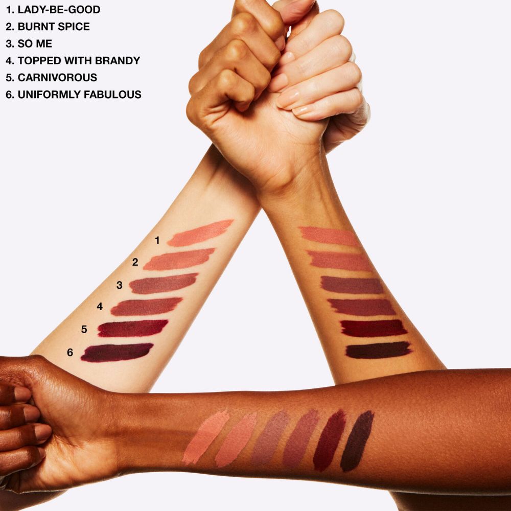 Rouge à lèvres liquide 'Retro Matte' - Topped with Brandy 5 ml