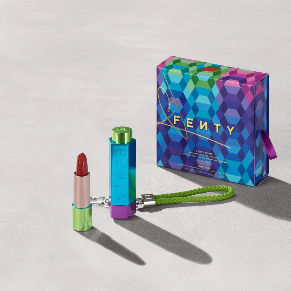 Ensemble de rouge à lèvres 'Icon Semi-Matte Refillable' - 3.8 g