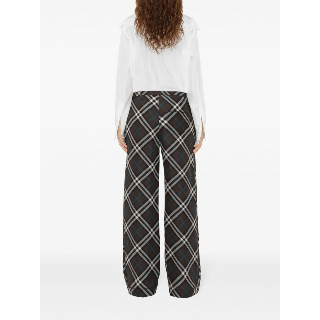 Pantalon 'Check-Pattern' pour Femmes