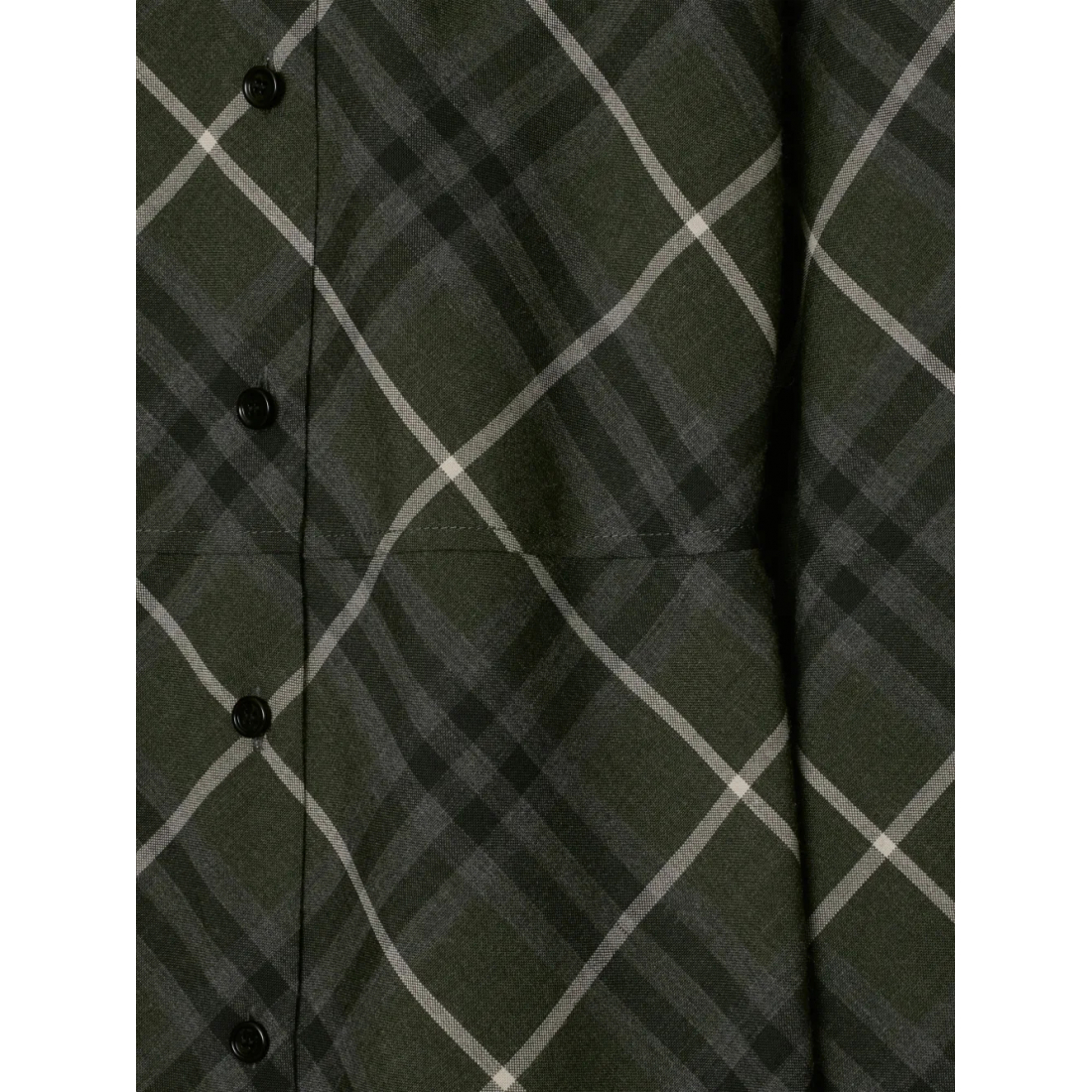 Robe 'Check-Print Shirt' pour Femmes