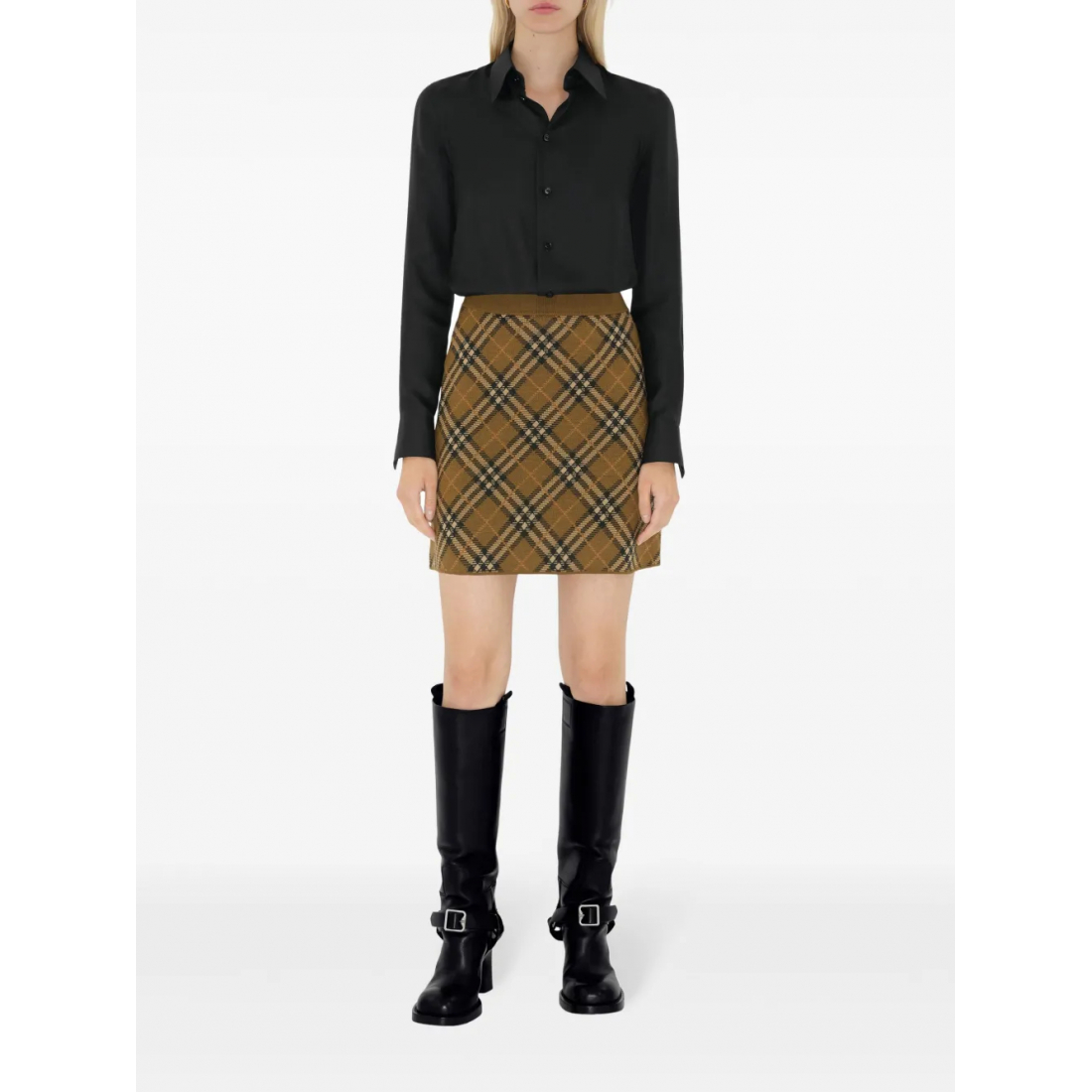Women's 'Check' Mini Skirt