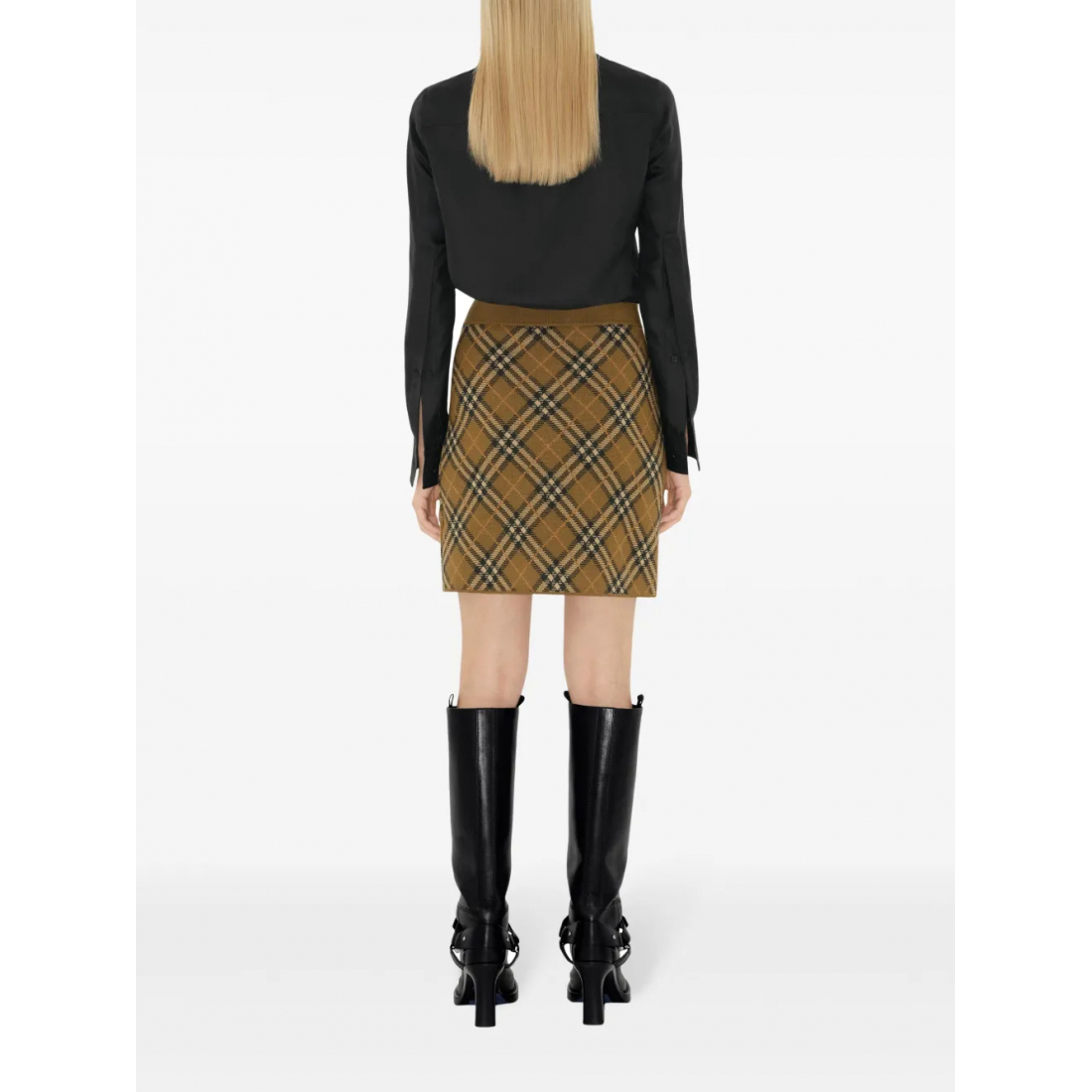 Women's 'Check' Mini Skirt