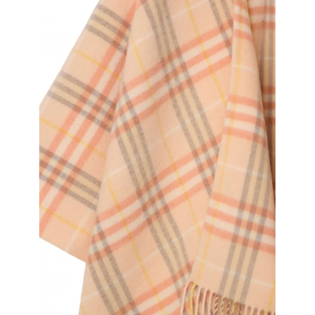 Women's 'Check-Pattern' Cape
