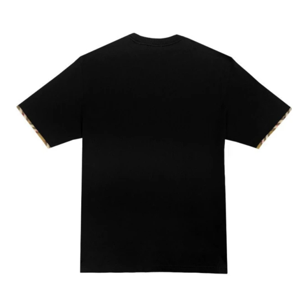 Men's 'Check Trim' T-Shirt