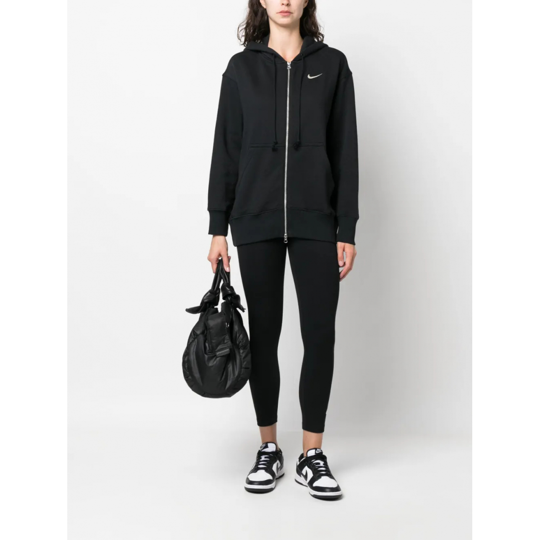 Sweatshirt à capuche  'Phoenix Logo-Embroidered Zip-Up' pour Femmes