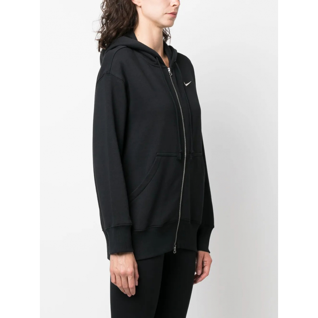 Sweatshirt à capuche  'Phoenix Logo-Embroidered Zip-Up' pour Femmes