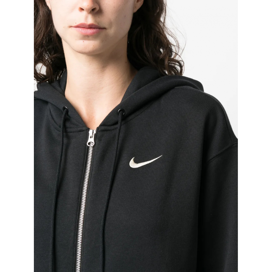 Sweatshirt à capuche  'Phoenix Logo-Embroidered Zip-Up' pour Femmes