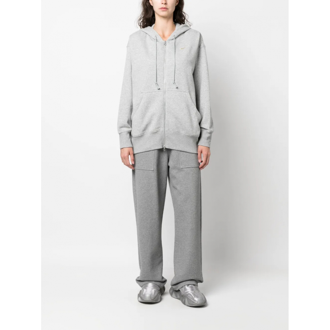 Sweatshirt à capuche  'Phoenix Logo-Embroidered Zip-Up' pour Femmes