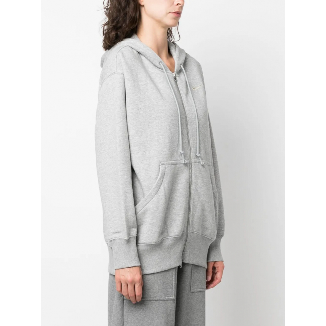 Sweatshirt à capuche  'Phoenix Logo-Embroidered Zip-Up' pour Femmes