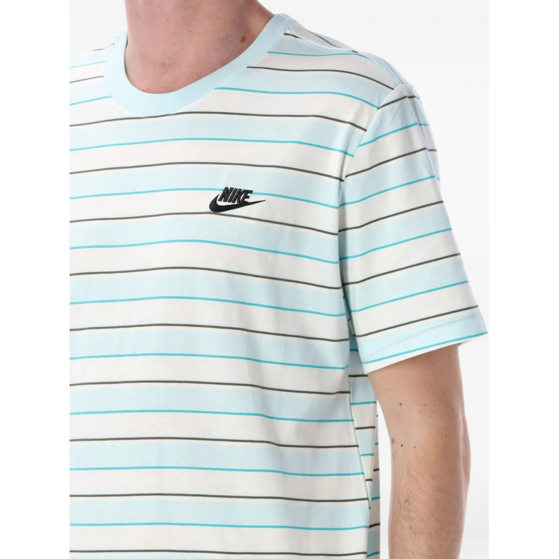 T-shirt 'Club Striped' pour Hommes