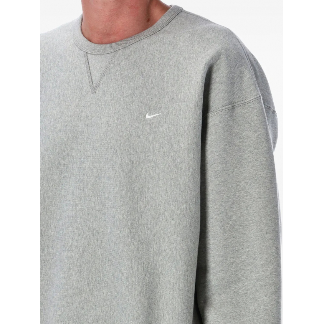 Men's 'Swoosh Embroidery Crew-Neck' Sweatshirt