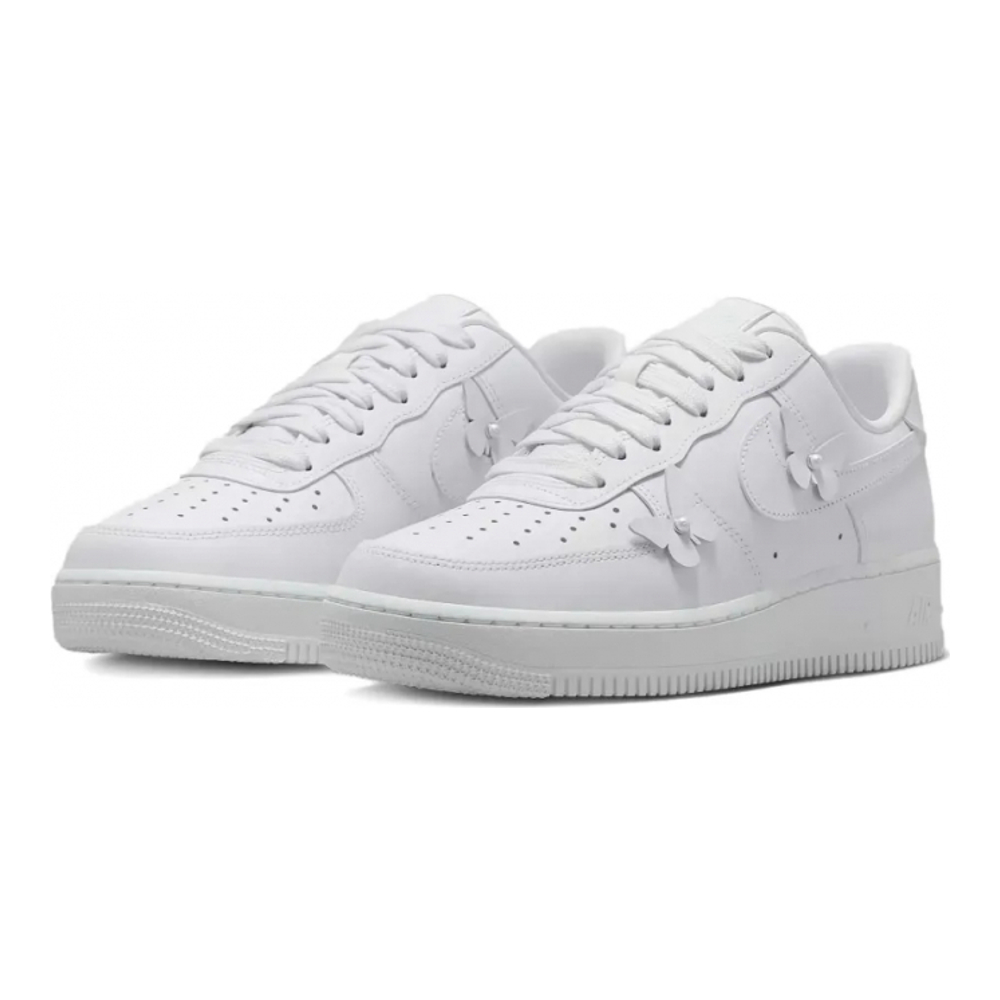Women's 'Air Force 1 Flower-Embellished' Sneakers