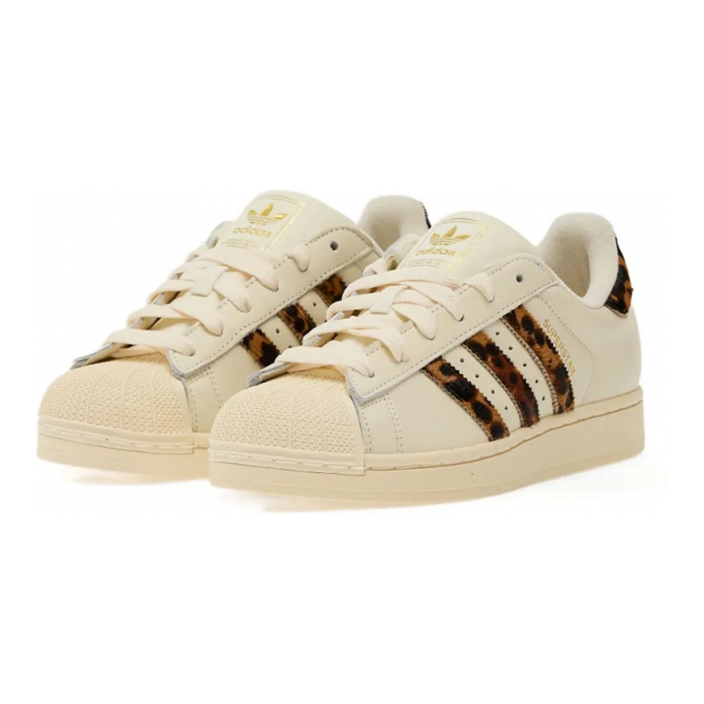 Sneakers 'Leopard-Print Superstar' pour Femmes